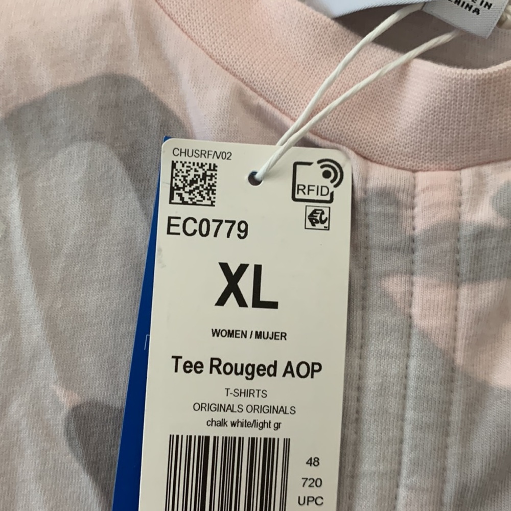 Adidas Originals NWT Rouged AOP T-Shirt size XL - Picture 8 of 10